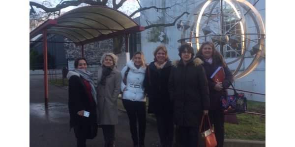 Rencontre du bureau de l'UPE du lycée Jean Monnet de Bruxelles 