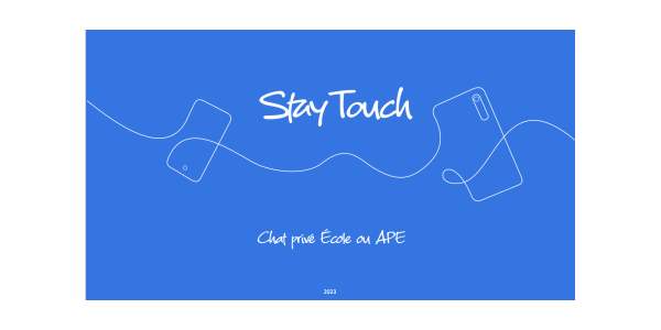 Stay Touch : une appli pour votre communauté 