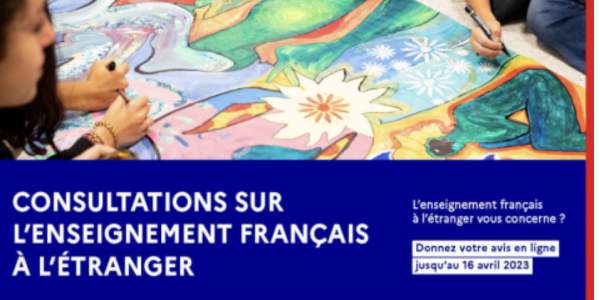 Consultation sur l'enseignement français à l'étranger