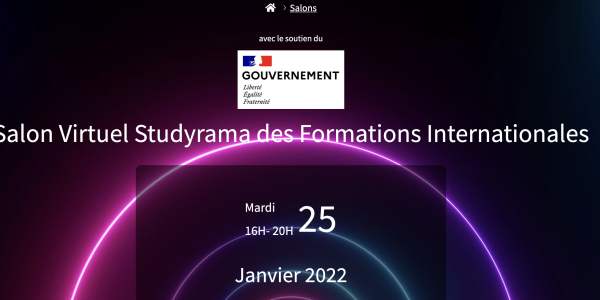 Salons en ligne et webinaires sur l'orientation 