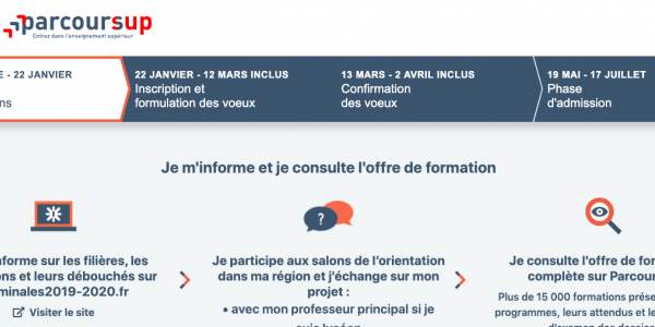 Parcoursup, article du Monde 18 janvier