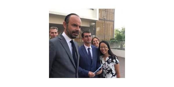 Inauguration du lycée français de Hanoï