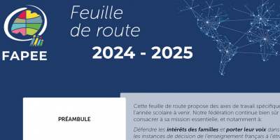 Feuille de route Fapee 2024-2025