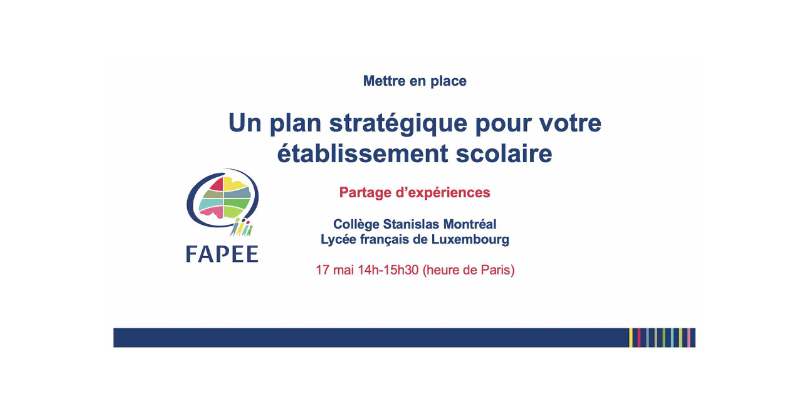 Mise en place du plan stratégique de votre établissement