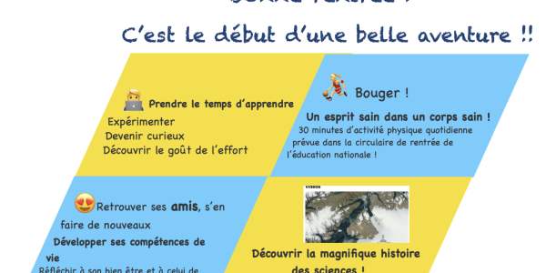 Bonne rentrée !